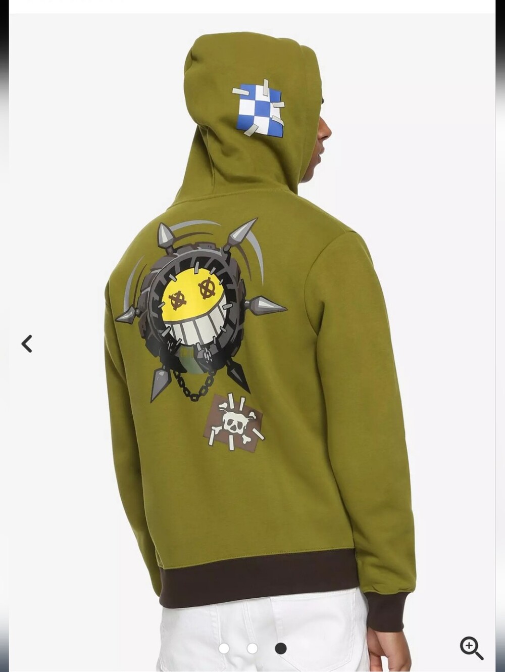 JINX Hoodie Men's Small Overwatch Junkrat Full Zip